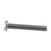Machine Screw, Pan Head, Slotted Drive, M2.5 x 0.45 mm UNC x 8 mm Length, Steel Zinc Plated by Spaenaur Inc.