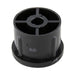 Plug Glide for 16/18 GA. Round Tube 1-3/4" x 5/16" - 18 Polyethylene Color Black with Metal Insert by Spaenaur Inc.