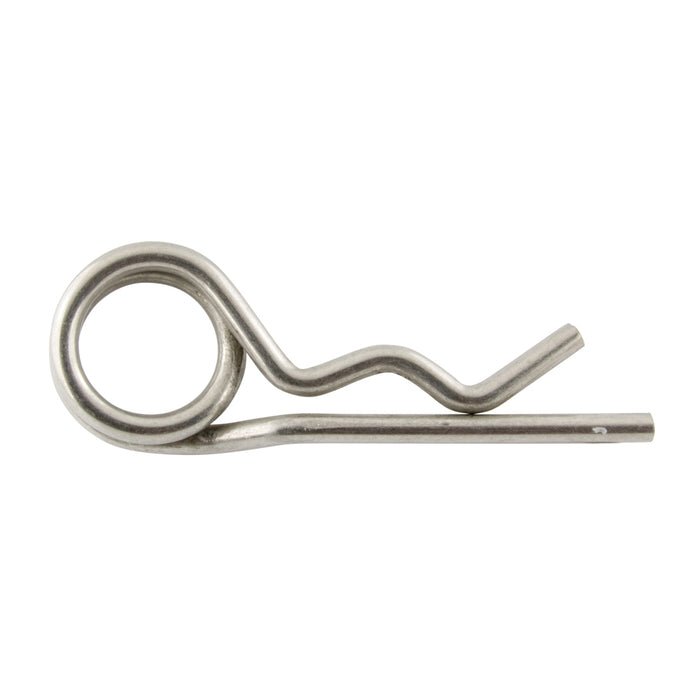 Goupille d'attelage double DIN 11024 Fil de 3,6 mm x 64 mm LGTH 301/302 Acier inoxydable par Spaenaur Inc.