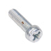 Machine Screw, Fillister Head, Phillips Drive, 1/4"-20 UNC x 1/2" Length, Steel Zinc Plated Trivalent by Spaenaur Inc.