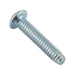 Security Thread-Cutting Screw, 6-Lobe Button HD, Type F #10-32 UNF x 3/4" LG, Recess Tr25 Low Carbon Case Hardened Steel Zinc Plated by Spaenaur Inc.