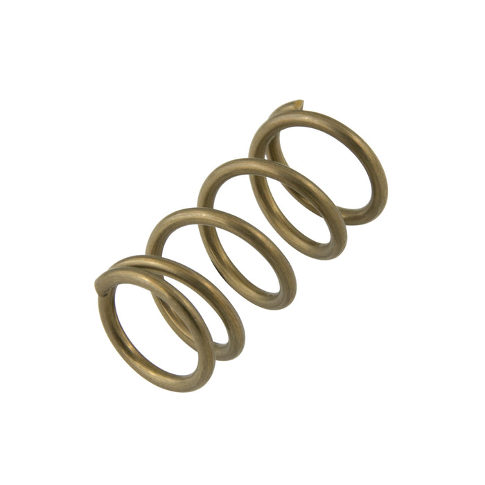 Utility Spring, Compression Type, Squared or Closed Ends,total Coil 5 0.480"OD, 1"L O/A, 0.055"Gauge Wire 302 Stainless Steel Not Plated by Spaenaur Inc.