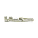 Crimp Type Terminal, Male Awg 14-20 .093" (2.36mm) DIA. Brass Tin Plate by Spaenaur Inc.