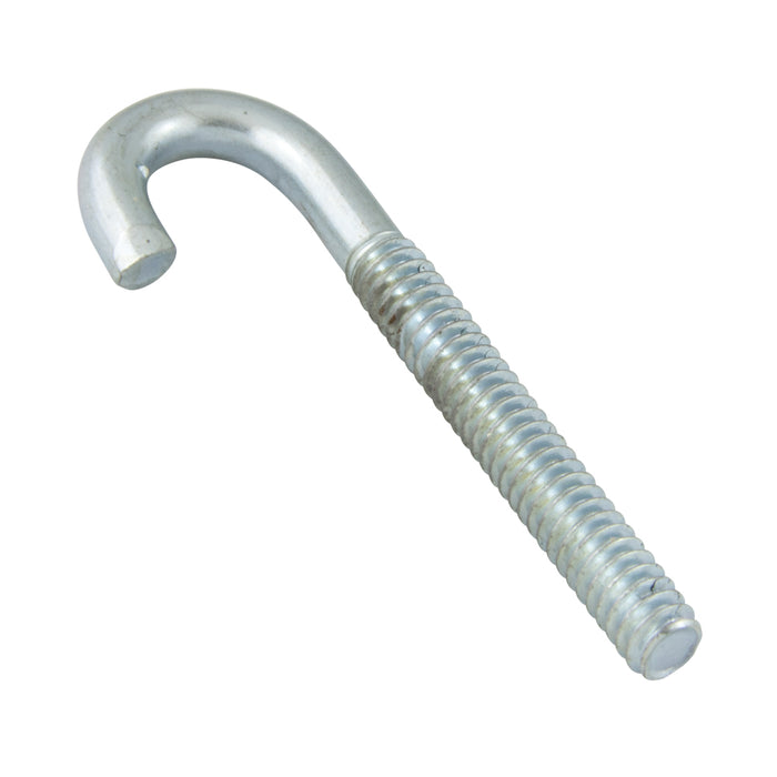 "J" Bolt 1/4"-20 UNC x 6" O/A LGTH Steel Zinc Plated