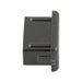 Insert Plug, Rectangular 1/2" x 1" Rect 16 GA Polyethylene Black by Spaenaur Inc.