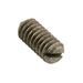 Slotted Set Screw Cone Pt Headless 1/4" - 20 UNC x 3/8" Carbon Steel Plain ANSI B18.6.2-1972(1983) by Spaenaur Inc.