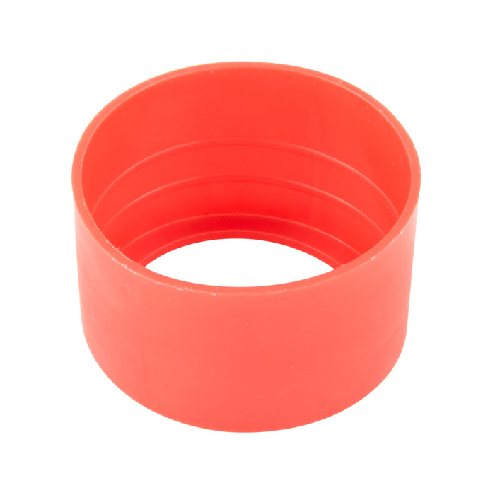Pipe Thread Protector Open End 1 1/4" N.P.T. Low Density Polyethylene Colour Red by Spaenaur Inc.