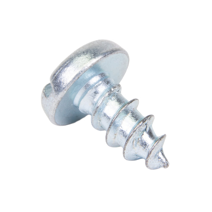 Tapping Screw, Pan Head Slotted Drive, Type AB, #14 x 3/4" Length, Steel Zinc Plated by Spaenaur Inc.