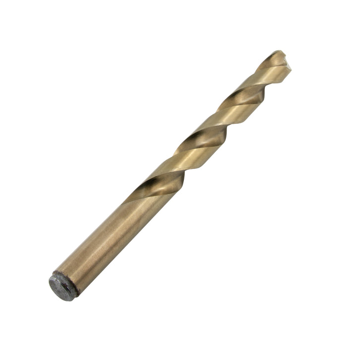 Jobber'S Length Drill, Heavy Duty, 135 Degree Split Point 11/32" DIA Cobalt Hss, Gold Finish