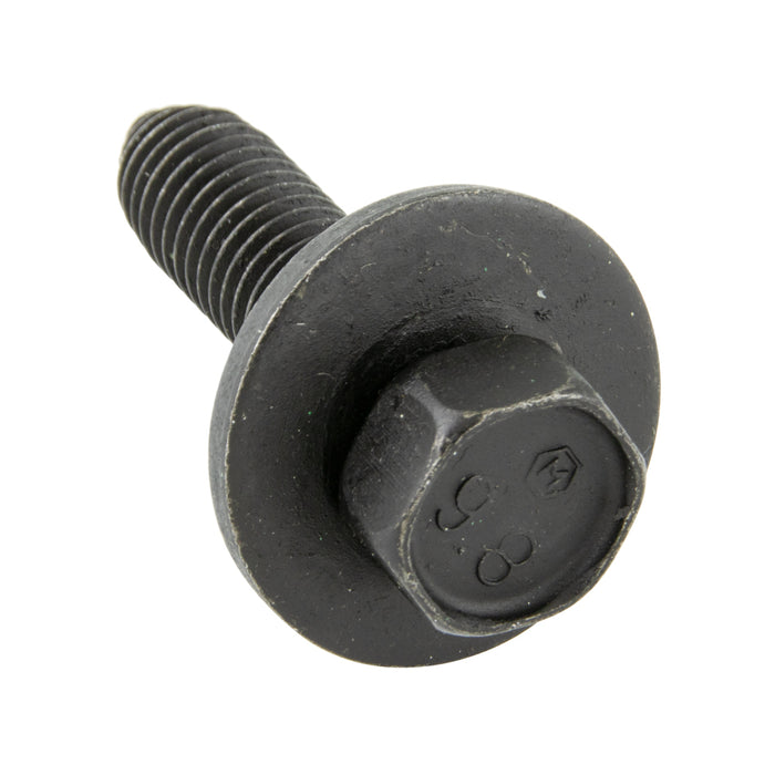 Sems Machine Screw Metric, Hex Head, With 28.6mm OD Flat Washer, M10 X 40mm 1.50 Pitch, Low Carbon Steel Phosphate Coated, And Oiled by Spaenaur Inc.