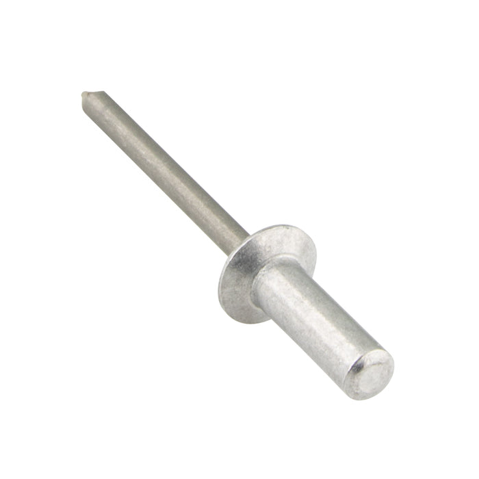 Pop Rivet Countersunk HD Closed End .125" D x .361" L (.233" Head DIA) Aluminum Body/Steel Mandrel