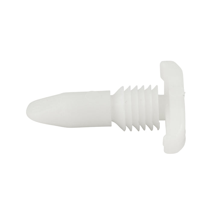 Door Weatherstrip Clip, ford #C5Ab-6220586-A Fits 3/16" Hole Nylon Natural by Spaenaur Inc.