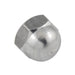 Écrou borgne, 3/8"-16, largeur 5/8", épaisseur 1/2", en aluminium, fabriqué par Spaenaur Inc.