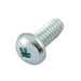 Thread-Cutting Screw, Square Socket Round Head, Type F #10-32 UNF x 1/2" LONG Low Carb Steel Case Hard Trivalent Zinc Plated, ANSI B18.6.4 by Spaenaur Inc.