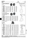 6-Lobed Hand Wheel, Tapped Through 1.58" Width with 5/16"-18 Thread 0.95" Overall Height Thermoplastic Material Black by Spaenaur Inc.