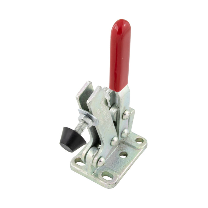 Red Head Horizontal toggle Clamp 7.25" O/A LGTH, 500 Lbs. Capacity Malleable Iron Base Finish Zinc Plate (Mfg Option) by Spaenaur Inc.
