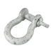 Screw Pin Anchor Shackle 1 1/2" DIA, C-1035 Steel Hot DIP Galvanized by Spaenaur Inc.
