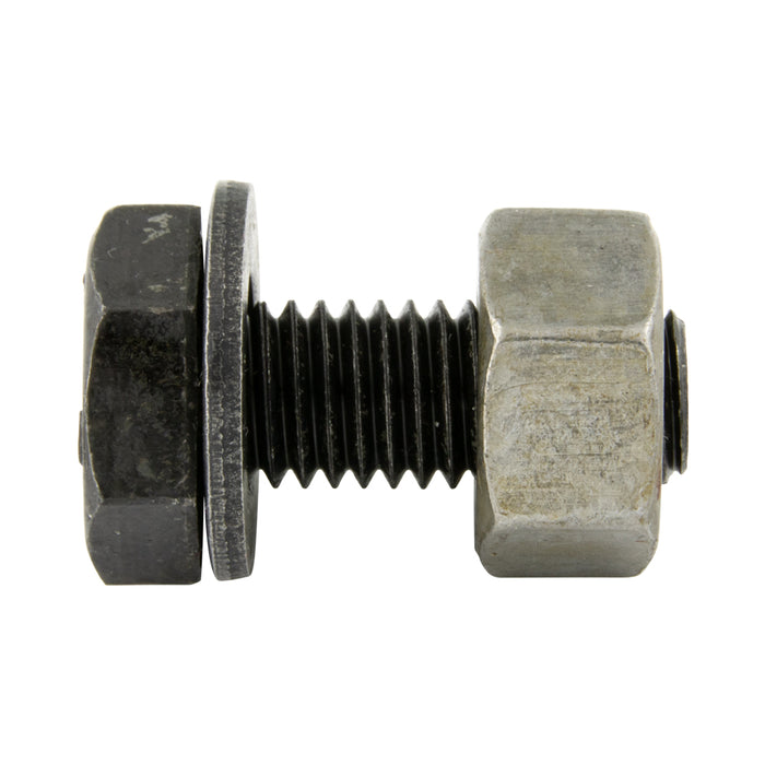 Boulon hexagonal lourd avec écrou et rondelle assemblés 7/8 po-9 UNC x 2 3/4 po A-325 Acier