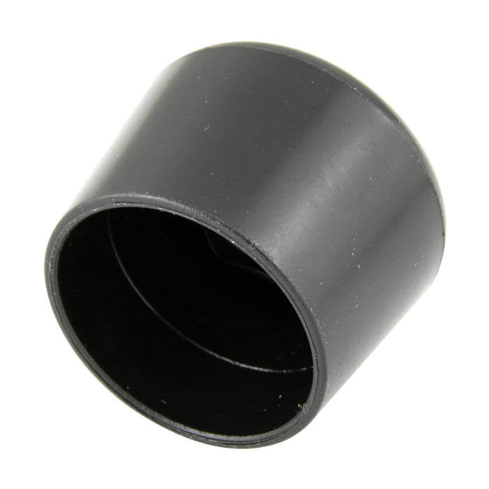 Rubber Cap 11/32" OD x 9/64" ID x 1/4" Hgt Sbr Black, 60 Duro by Spaenaur Inc.