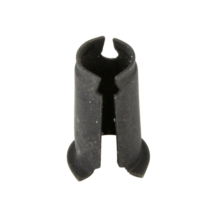 Clip tubulaire rapide .122"-.128" Diamètre du goujon (.049"-.055" Plage de panneaux) Acier à ressort, phosphate et huile par Spaenaur Inc.
