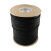 Cordon élastique 5/16 po de diamètre x 500 pi/bobine en nylon, couleur noire, par Spaenaur Inc.