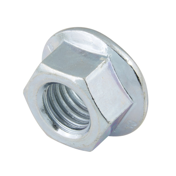 Écrou à bride 3/8"-16 UNC (filetage intérieur 11/16" x diamètre extérieur de la bride 7/8") en acier trempé, oxydé noir, fabriqué par Spaenaur Inc.