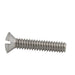 Machine Screw, Oval Head, Slotted Drive, #10-24 UNC x 1" Length, Aluminum Natural by Spaenaur Inc.