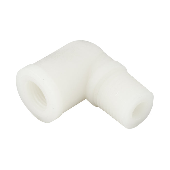 Miniature Elbow 1/8"-27 Fpt Nylon by Spaenaur Inc.