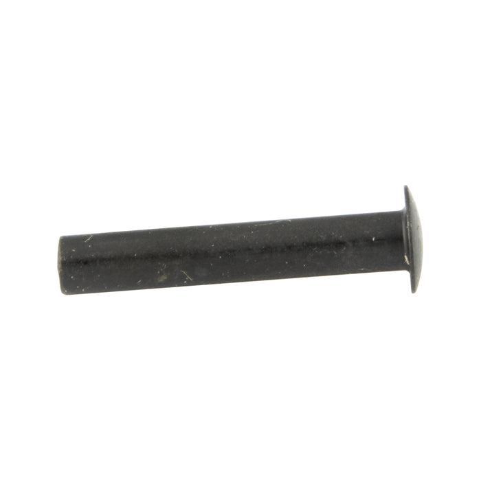 Oval Head Tubular Rivet 9/64" x 19/64" L (5/16" Head DIA) Steel, Black Oxide Finish by Spaenaur Inc.