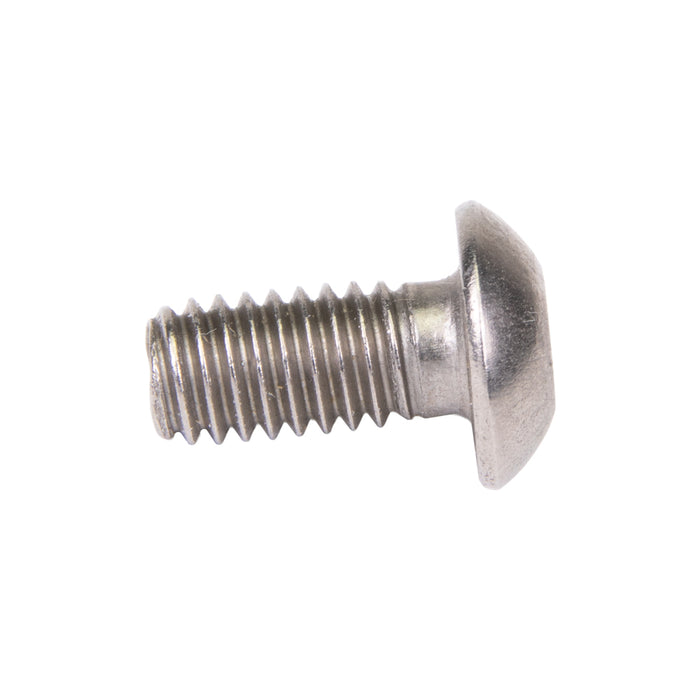Security Screw, Button Head Hex Socket Security Pin Drive, M4 x 8 mm Length, Stainless Steel by Spaenaur Inc.