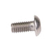 Security Screw, Button Head Hex Socket Security Pin Drive, M4 x 8 mm Length, Stainless Steel by Spaenaur Inc.