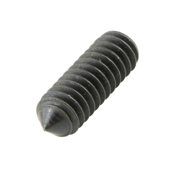 Hex Socket Set Screw, Cone Point M10 x 1.50 Pitch x 55mm Heat Treated Alloy Steel Plain DIN 914/45H M10X55
