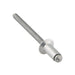 Pop Rivet 120 Degree Countersunk Head, Open End 1/8" x .390" L (.188"-.250" Grip) Aluminum Rivet Steel Mandrel IFI Spec. 114 Grade 19 by Pop®
