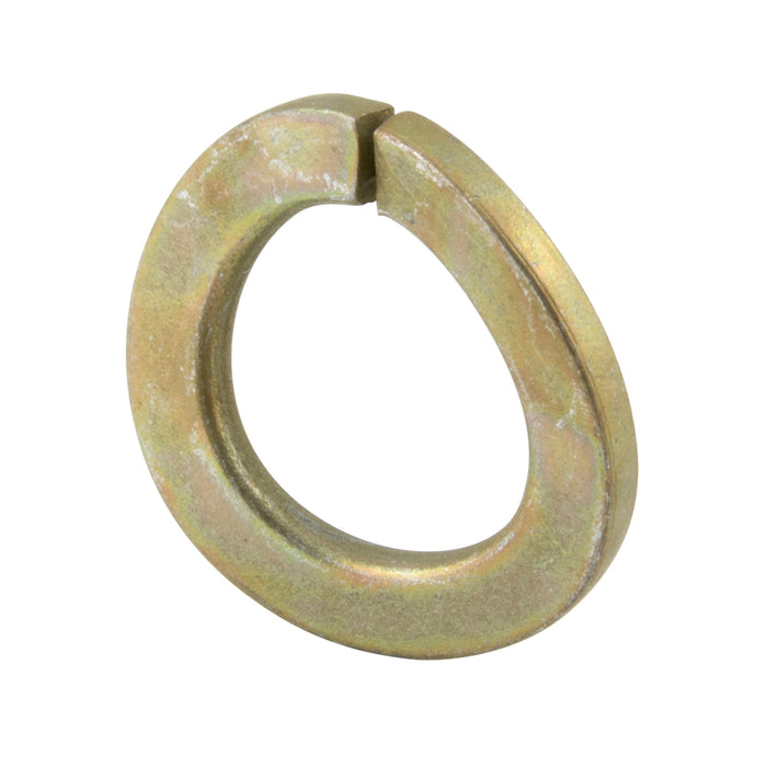 Twisted Split Lockwasher DIN 128B M18 Spring Steel Yellow Zinc Plated DIN 128B/ST-YZ M18