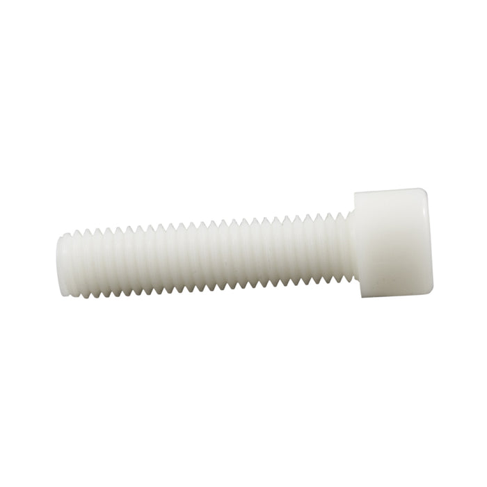 M8 x 1.25 x 30mm Hex Socket Cap Screw DIN 912 Fully Threaded Nylon (Polyamide 6.6)