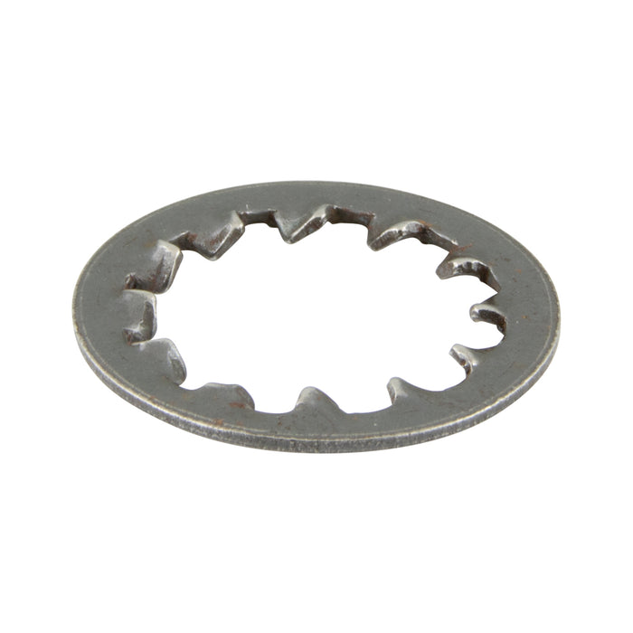 Internal tooth Lockwasher DIN 6797J M10 (10.5mm ID x 18mm OD x .9mm TH) Carbon Steel Heat Treated Plain DIN 6797J/ST M10 by Spaenaur Inc.