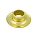 Brass Sheet Metal GRommets with Plain Washers (144/Pk) 5/16" Hole DIA, Size #1 Brass Plain (116-109 And 116-209) by Spaenaur Inc.