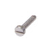 Machine Screw, Cheese Head, Slotted Drive, M1.4 x 0.30 mm UNC x 8 mm Length, Steel Plain by Spaenaur Inc.