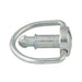 Goujon à fixation quart de tour, grande série, tête à oreilles, longueur 0,785 po, acier 1008, zingué chromate par Spaenaur Inc.