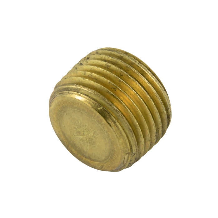 Hex Socket Pressure Plug 3/4" Taper 1/2"-14 NPTF Length tolerance: .590-.630" Brass by Spaenaur Inc.