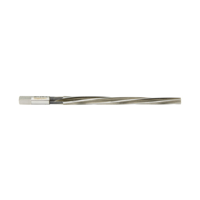 Alésoir conique, cannelure hélicoïdale : conicité 1:50, DIN 9-forme B 6 mm, acier rapide, lisse, DIN 9B 6, par Spaenaur Inc.