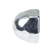 Écrou de blocage hexagonal bombé à insert en nylon, M16 x 2,00 mm, largeur à plat (WAF) 24,0 mm, épaisseur (THK) 27,5 mm, acier zingué, conforme à la norme DIN 986, fabriqué par Spaenaur Inc.