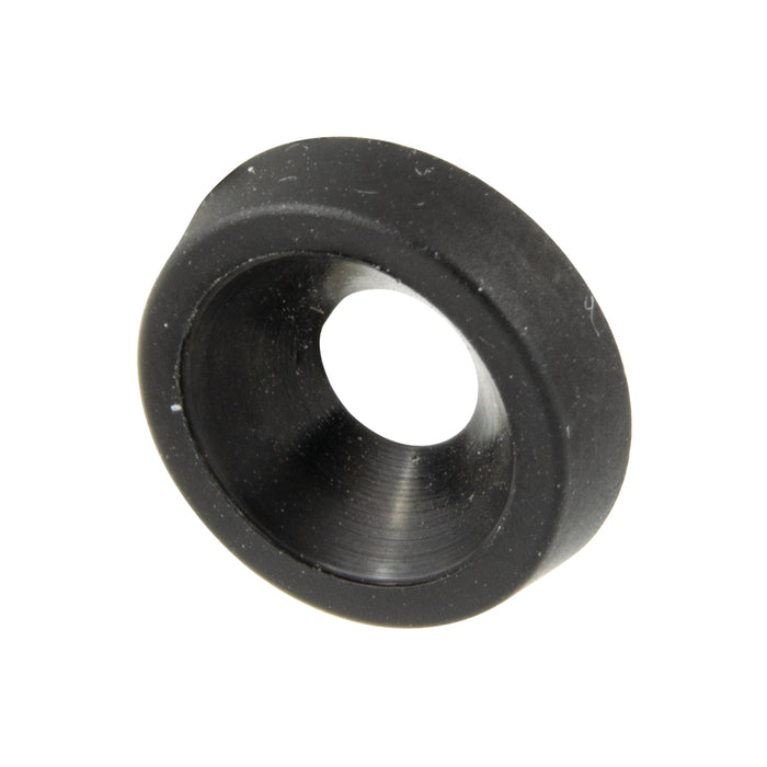 Countersunk Finishing Washer Screw Size #10 x .575 OD 6/6 Nylon Black