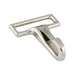 Mousqueton à ressort, œillet fixe 2 po x ouverture de mousqueton 0,306 po, longueur totale approx. 3-1/2 po, fonte malléable, finition Cad Pl par Spaenaur Inc.
