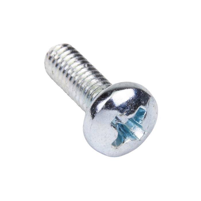 Machine Screw, Pan Head, Phillips Drive, #12-24 UNC x 7/8" Length, Steel Zinc Plated Trivalent by Spaenaur Inc.