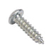 Tapping Screw, Button Head Security Hex Socket Drive, #8 x 2" Length, Steel Zinc Plated by Spaenaur Inc.