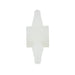 Miniature Barbed Connector 3/16" to 3/16" Tubing ID Nylon by Spaenaur Inc.