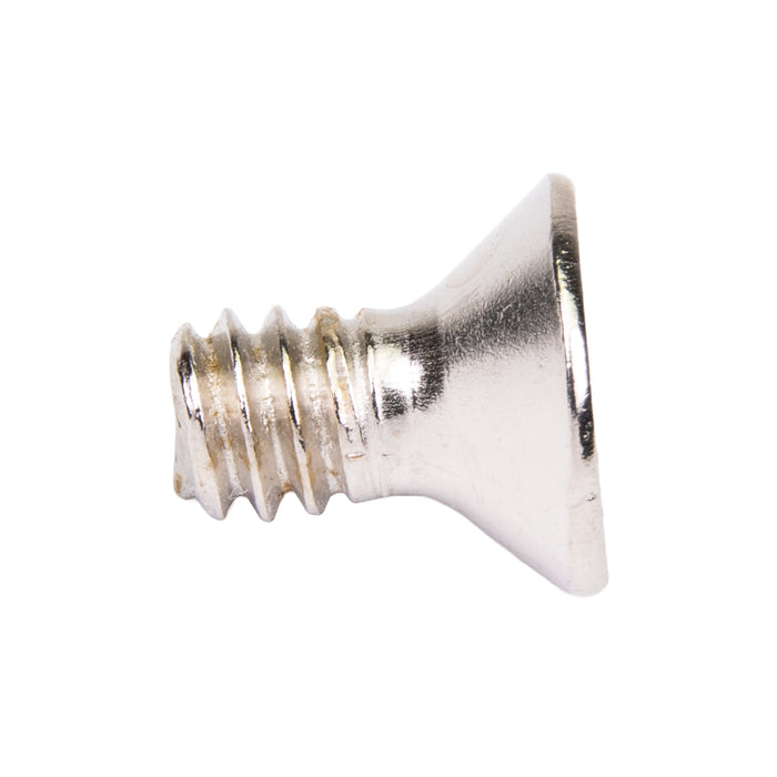 Machine Screw, Flat Head, Phillips Drive, #10-24 UNC x 3/8" Length, Steel Nickel Plated by Spaenaur Inc.