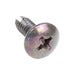 Thread-Cutting Screw Phillips Truss #6-32 UNC x 3/8" LG, Type 1 Hardened Steel, Black Zinc Finish by Spaenaur Inc.