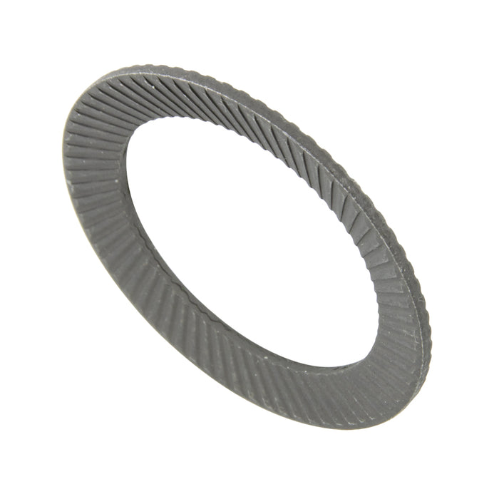 Rib Washer (Schnorr) M18 (19mm ID) Steel Black